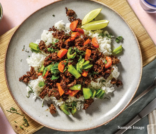 Sticky Hoisin Beef Bowl