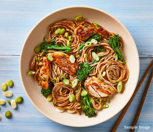 Honey Soy Chicken Noodles