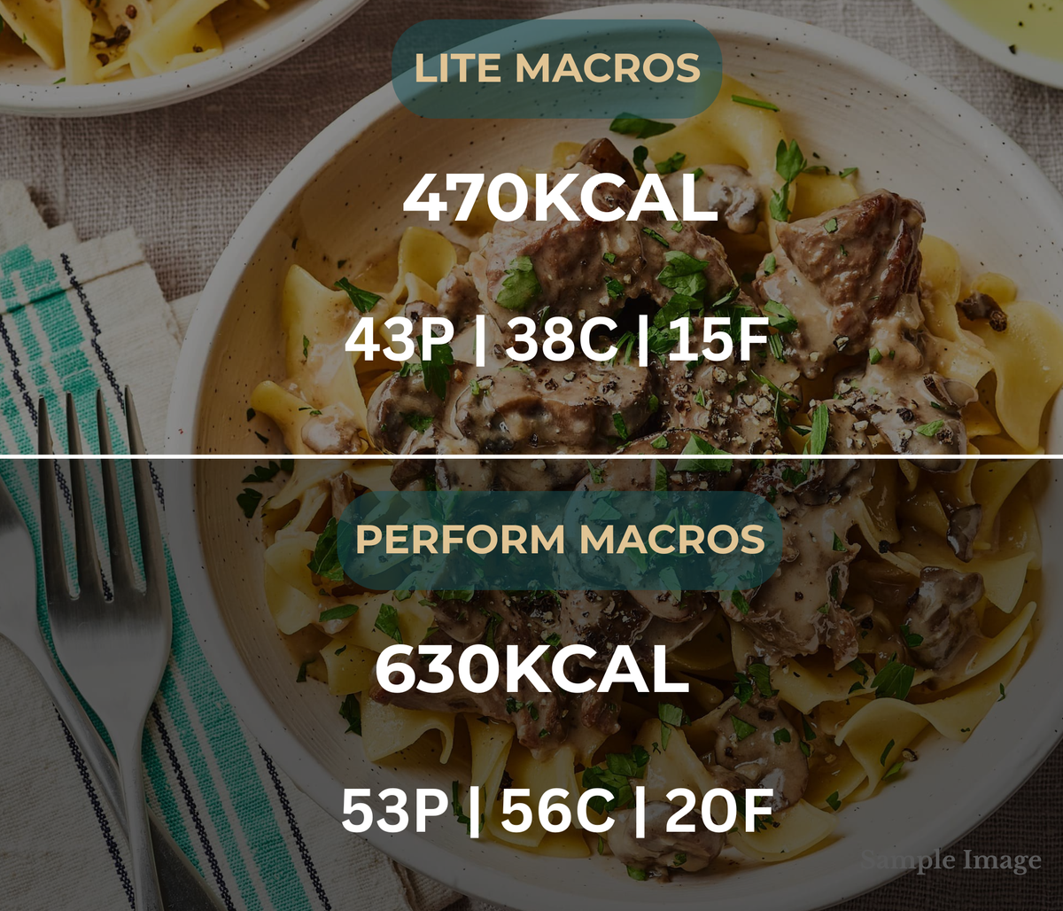Slow Cooked Beef Stroganoff Pasta