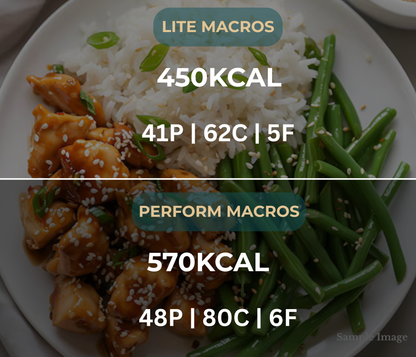 Crispy Chicken with Rice & Sesame Greens